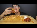 CHEESY DOMINOS PINEAPPLE PIZZA AND HOT WINGS MUKBANG | Eating Show