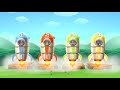 Mario Party 9 Garden Battle - Peach vs Daisy vs Wario vs Mario| Cartoons Mee