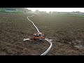 Water Rain Gun(Sprinkler) Irrigation System working