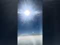 Close view of sun from the jet| What a great view #video #viral #flight