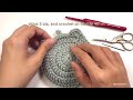 5 Minutes - Crochet Mini Cat Pouch