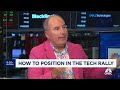 How to position in the tech rally