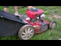 $250 Lawn Mower at a yard sale....For $10.00... From Ugly to shining like new.