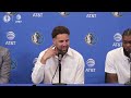 Dallas Mavs Michael Finley, Klay Thompson, Naji Marshall, Quentin Grimes | Introductory Press 7/9/24