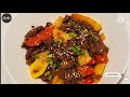 How To Make Beef Bulgogi with Sweet Peppers - Korean Food