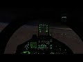 Digital Combat Simulator sunset flight