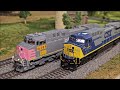 Athearn HO AC4400CW & Tsunami 2 Review: Dual DC/DCC, LED Lights - A Model Train You Need to Know!