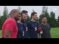 Can the Chelsea keepers do this NFL challenge? | BBC Sport