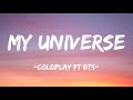 [1 HOUR LOOP] Coldplay ft BTS - My Universe | Cappuccino Corner