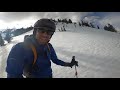 Raw Footage of Hogsback Ridge Skiing out of White Pass