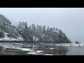 Snow in Neskowin, Oregon - Rare Morning of Winter at the Ghost Forest 2/23/2023