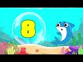 Counting Numbers With Baby Shark - Learning To Count 1-10