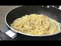 Spaghetti Recipe | White Sauce spaghetti recipe | White sauce pasta without cream