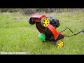 Experiment: Lawn mower vs Balloons of Water