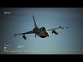 Ace combat 7 Mission 8 Pipeline Destruction Ace difficulty F-16C Fighting Falcon