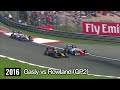 Overtakes Compilation at Eau Rouge