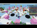 Playing bedwars with my cousins