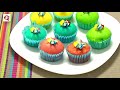 Steamed soft colorful cup cake recipe, no oven.