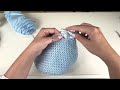 Crochet a Drawstring Bunny Bag