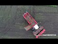 12 row Sugarbeet harvesting | Rovers Boekel l Holmer / Agrifac Hexx Traxx 12 | Gilles overlaadwagen