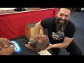 *RIDDICK BOWE* gets Intense Muscle Therapy with Chiropractor Dr. Beau Hightower