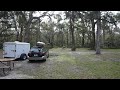 Winter camping, Florida style.