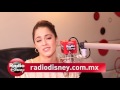 Tini en entrevista para Radio Disney México