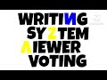 (NEW) WRITING SYSTEM VIEWER VOTING INTRO