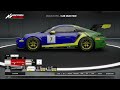 Assetto Corsa Competizione all cars January 2024 ACC car list