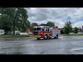 Hamilton Fire Department Engine 3 & Hamilton EMS Responding