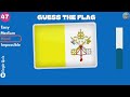 Guess the Flag Quiz | Can You Guess the 50 Flags? Easy, Medium, Hard