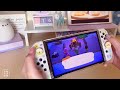 ꒰ Unboxing ꒱ Nintendo Switch Oled : Accessories + เล่นเกมส์ Animal crossing! ครั้งแรก🏝️(◍˙꒳˙◍)