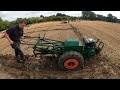 1942 Trusty 600 cc 1-Cyl Petrol Pedestrian Cultivator / Plough Tractor (6 HP)