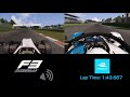 [Assetto Corsa] F3 vs FE Imola速度對比