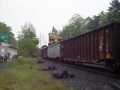 NS Tie unloading at Wyomissing, PA