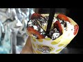 生クリーム盛りクレープ職人の手捌き,苺オレオ, Japanese Street Food, creamy crepe compilation, 크레페, 크레이프, クレープゴリラ