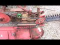 Massey Ferguson dyna  balanced mower in operation for sale