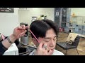 ASMR 마곡 가일컷 장인 여성 바버 | 나온 바버 | A charismatic Korean woman barber's hair cut and scalp cleansing