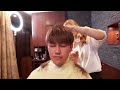 [ASMR] Tokyo Barbershop | Haircut, Massage, Facial Massage, Hair Washing, Shaving