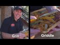 BEST way to make SAUSAGE PEPPERS and ONIONS - Blackstone Griddle  vs PK GRILL
