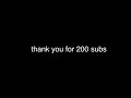 200 subs