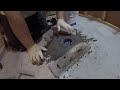 How to install Oatey shower drain on a concrete slab for a shower pan liner