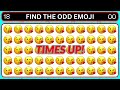 Find The Odd Emoji | Emoji Quiz