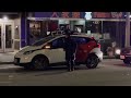 The SFPD officers vs the Cruze autonomous vehicle in the Richmond district San Francisco.🙂🙃