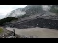 Muren Abgang am Trafoier Bach unterhalb des Ortler Massiv.