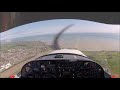 Qualifying cross country - Approach into New Plymouth, New Zealand