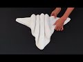 Flower Towel Folding | Towel art