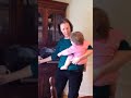 Laughing Baby With Grandma