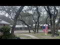 heavy wet snow san antonio 2-18-21 3rd major winter event of week