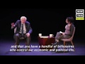 Bernie Sanders on what's liberal and what's progressive